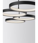 Pendant lamps - Luces Exclusivas GARCIA Pendant Modern Black 1xLED max 41W 3000K LE42829 - product 2
