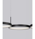 Pendant lamps - Luces Exclusivas GARCIA Pendant Modern Black 1xLED max 41W 3000K LE42829 - product 3