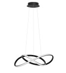 Lampy wiszące - Luces Exclusivas CHIAPAS Wisząca Nowoczesna czarny 1xLED max 28W 3000K LE42835 - produkt 1