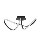 Ceiling lamps - Luces Exclusivas CHIAPAS Modern Ceiling Black 1xLED max 23W 3000K LE42836 - product 1