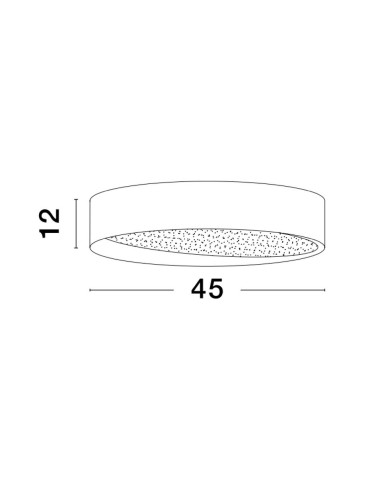 Luces Exclusivas MUZQUIZ Modern Ceiling Black 1xLED max 30W 3000K LE42840 - product 2