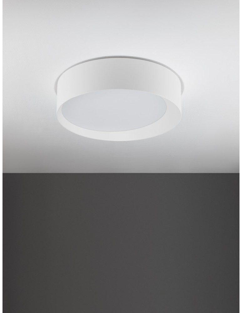 Ceiling lamps - Luces Exclusivas MUZQUIZ Modern Ceiling White 1xLED max 30W 3000K LE42841 - product kolory-swiatla.pl 2