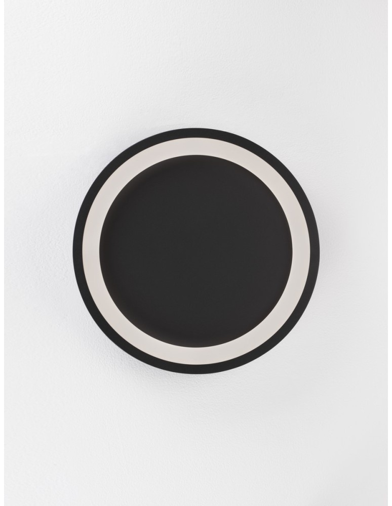 Ceiling lamps - Luces Exclusivas SABINAS Ceiling Modern Black 1xLED max 30W 3000K LE42844 - product kolory-swiatla.pl 3