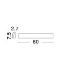Wall lamps - Luces Exclusivas DURANGO Wall-mounted Modern Black 1xLED max 22W 3000K LE42852 - product 4