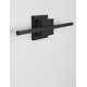 Luces Exclusivas HIDALGO Ścienna Nowoczesna czarny 1xLED max 12,5W 3000K LE42861
