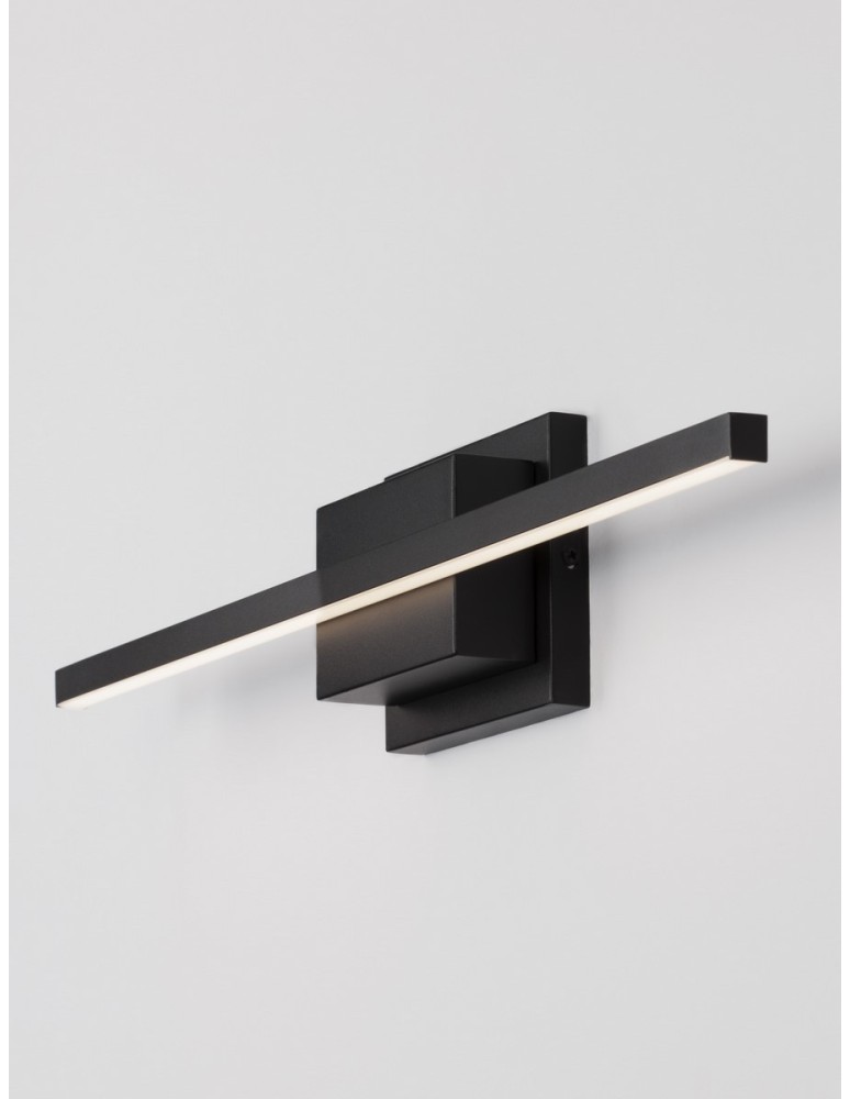 Wall lamps - Luces Exclusivas HIDALGO Wall-mounted Modern Black 1xLED max 12,5W 3000K LE42861 - product kolory-swiatla.pl 3