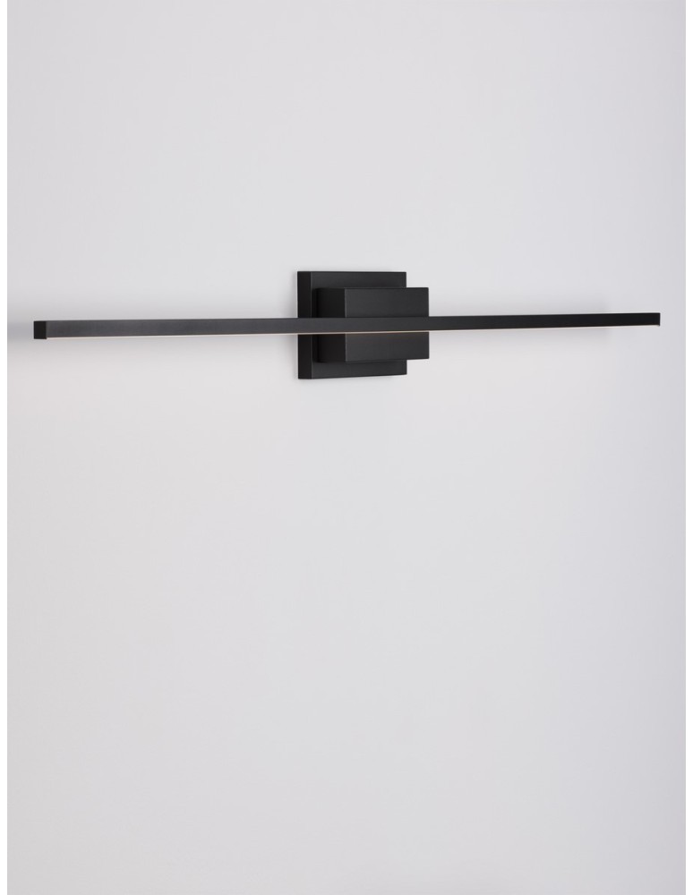 Wall lamps - Luces Exclusivas HIDALGO Wall-mounted Modern Black 1xLED max 28,5W 3000K LE42863 - product kolory-swiatla.pl 2