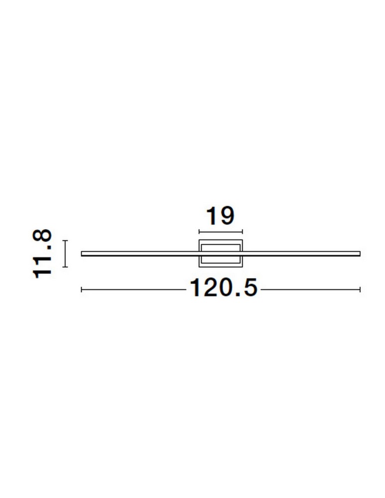 Wall lamps - Luces Exclusivas HIDALGO Wall-mounted Modern Black 1xLED max 28,5W 3000K LE42863 - product kolory-swiatla.pl 3