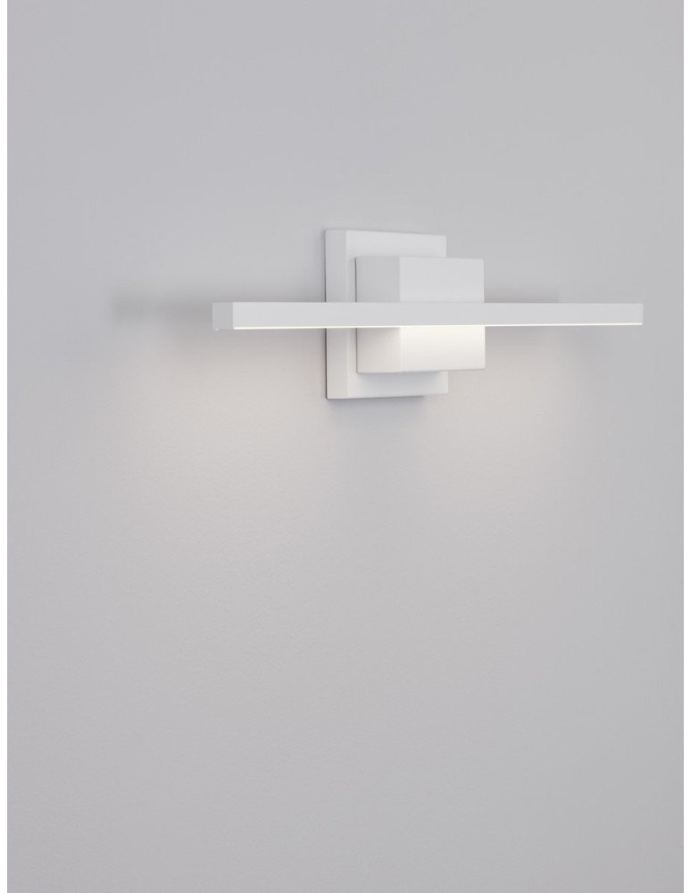 Wall lamps - Luces Exclusivas HIDALGO Wall-mounted Modern White 1xLED max 12.5W 3000K LE42864 - product kolory-swiatla.pl 2