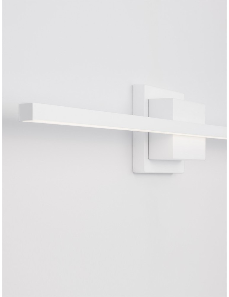 Wall lamps - Luces Exclusivas HIDALGO Wall-mounted Modern White 1xLED max 21W 3000K LE42865. - product kolory-swiatla.pl 2