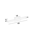 Wall lamps - Luces Exclusivas OCOTLAN Wall-mounted Modern Black 1xLED max 12W 3000K LE42872. - product 3