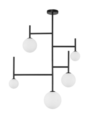 Luces Exclusivas URUAPAN Modern Ceiling Black 5xG9 max 25W LE42883