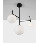 Ceiling lamps - Luces Exclusivas URUAPAN Modern Ceiling Black 3xG9 max 15W LE42884 - product 2