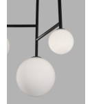 Ceiling lamps - Luces Exclusivas URUAPAN Modern Ceiling Black 3xG9 max 15W LE42884 - product 3