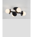 Ceiling lamps - Luces Exclusivas URUAPAN Ceiling Modern Black 4xG9 max 20W LE42887 - product 2