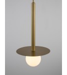 Pendant lamps - Luces Exclusivas URUAPAN Pendant Modern gold and gold shades 1xG9 max 5W LE42891 - product 3