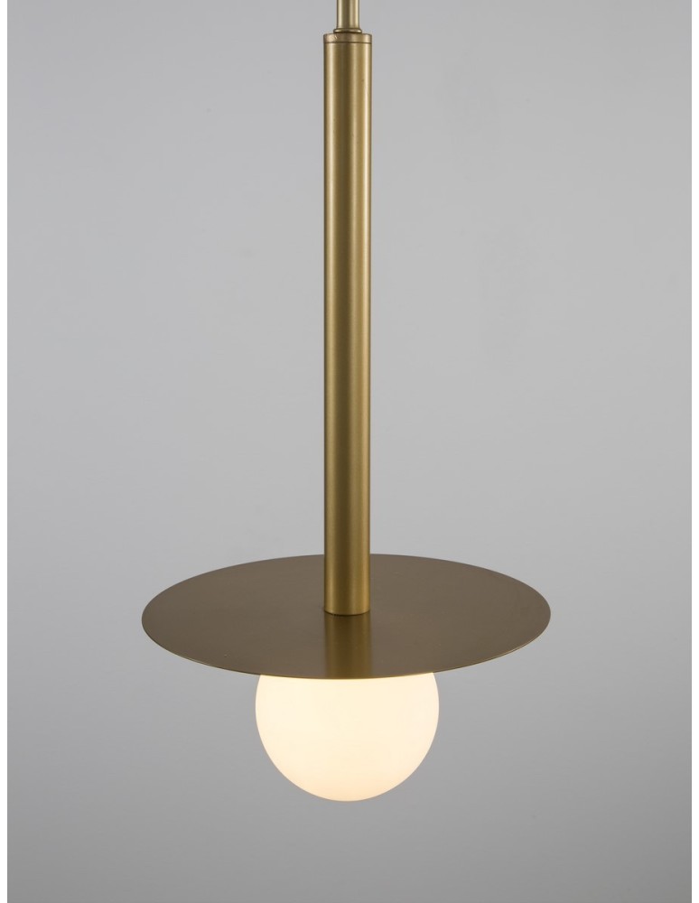 Pendant lamps - Luces Exclusivas URUAPAN Pendant Modern gold and gold shades 1xG9 max 5W LE42891 - product kolory-swiatla.pl 3