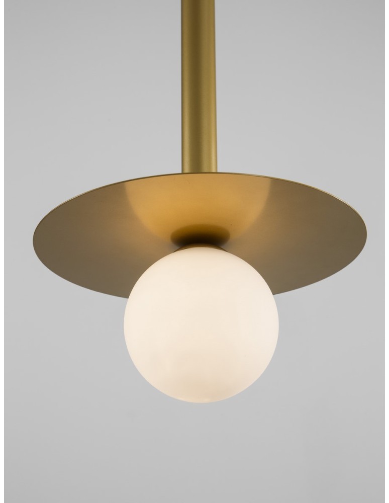 Pendant lamps - Luces Exclusivas URUAPAN Pendant Modern gold and gold shades 1xG9 max 5W LE42891 - product kolory-swiatla.pl 4