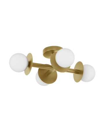 Luces Exclusivas URUAPAN Ceiling Modern Gold and Shades 4xG9 max 20W LE42892