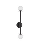 Wall lamps - Luces Exclusivas MORELOS Wall-mounted Modern Black 2xG9 max 5W LE42893 - product 1