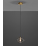 Pendant lamps - Luces Exclusivas NAYARIT Pendant Modern gold and gold shades 1xG9 max 5W LE42897 - product 2