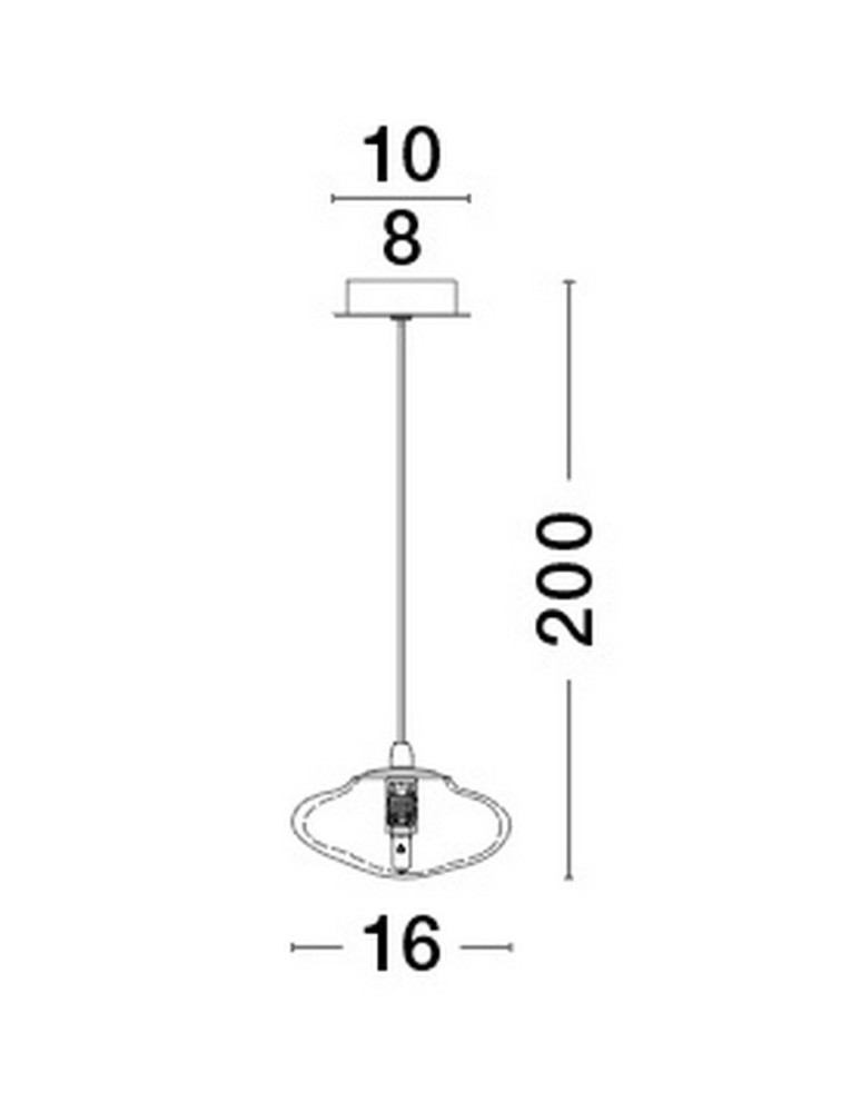 Pendant lamps - Luces Exclusivas NAYARIT Pendant Modern gold and gold shades 1xG9 max 5W LE42897 - product kolory-swiatla.pl 3
