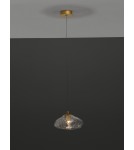 Pendant lamps - Luces Exclusivas NAYARIT Pendant Modern gold and gold shades 1xG9 max 5W LE42898 - product 2