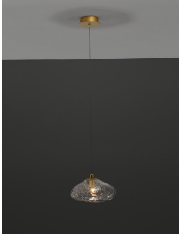 Luces Exclusivas NAYARIT Wisząca Nowoczesna złoty i odcienie złota 1xG9 max 5W LE42898 - produkt 2