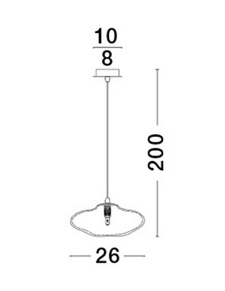 Lampy wiszące - Luces Exclusivas NAYARIT Wisząca Nowoczesna złoty i odcienie złota 1xG9 max 5W LE42899 - produkt kolory-swiatla.pl 2