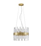 Pendant lamps - Luces Exclusivas CHOLULA Pendant Modern gold and gold shades 5xG9 max 25W LE42907 - product 1