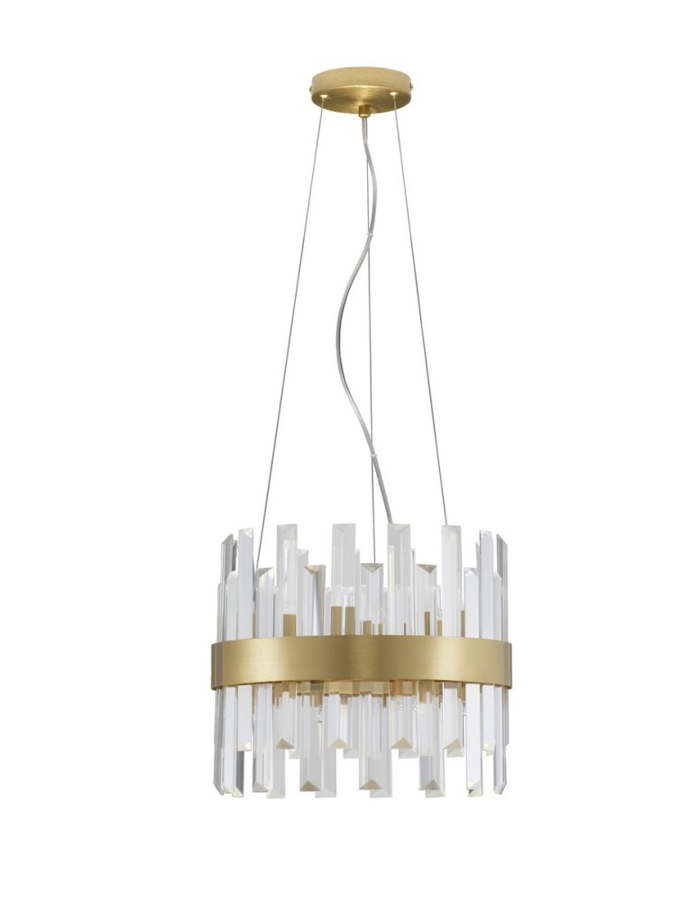 Pendant lamps - Luces Exclusivas CHOLULA Pendant Modern gold and gold shades 5xG9 max 25W LE42907 - product kolory-swiatla.pl 1