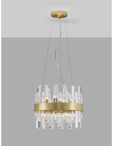 Luces Exclusivas CHOLULA Wisząca Nowoczesna złoty i odcienie złota 5xG9 max 25W LE42907 - produkt 2