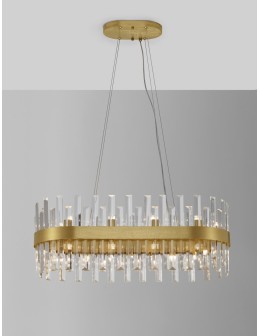 Luces Exclusivas CHOLULA Pendant Modern gold and gold shades 10xG9 max 50W LE42909 - product 2