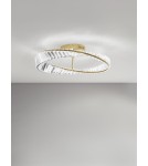 Ceiling lamps - Luces Exclusivas BAUTA Ceiling Modern Gold and shades of gold 1xLED max 36W 3500K LE42911 - product 2