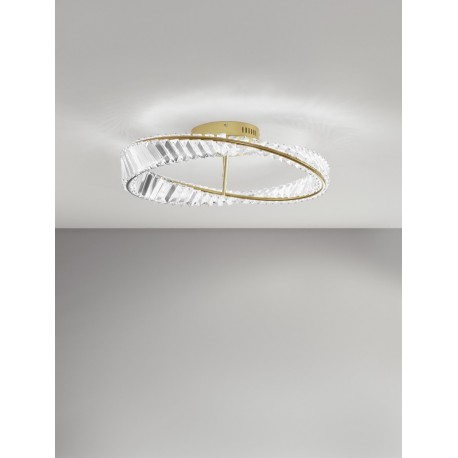 Luces Exclusivas BAUTA Sufitowa Nowoczesna złoty i odcienie złota 1xLED max 36W 3500K LE42911