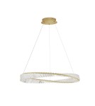 Pendant lamps - Luces Exclusivas BAUTA Pendant Modern gold and gold shades 1xLED max 45W 3500K LE42913 - product 1
