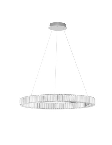 Luces Exclusivas BAUTA Pendant Modern silver and silver tones 1xLED max 47W 3500K LE42916