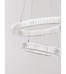 Lampy wiszące - Luces Exclusivas BAUTA Wisząca Nowoczesna srebrny i odcienie srebra 1xLED max 46W 3500K LE42917 - produkt 2