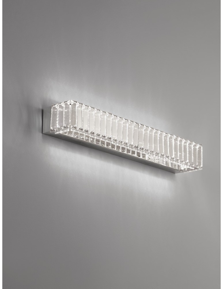 Wall lamps - Luces Exclusivas BAUTA Wall-mounted Modern Silver and silver shades 1xLED max 19W 3500K LE42920 - product kolory-swiatla.pl 2