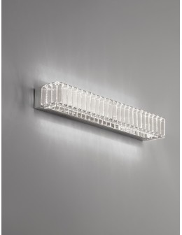 Luces Exclusivas BAUTA Wall-mounted Modern Silver and silver shades 1xLED max 19W 3500K LE42920 - product 2