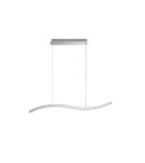 Pendant lamps - Luces Exclusivas BAUTA Pendant Modern silver and silver tones 1xLED max 40W 3500K LE42921 - product 1