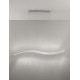 Luces Exclusivas BAUTA Wisząca Nowoczesna srebrny i odcienie srebra 1xLED max 40W 3500K LE42921