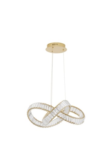 Luces Exclusivas SINALOA Pendant Modern gold and gold shades 1xLED max 50W 3500K LE42922