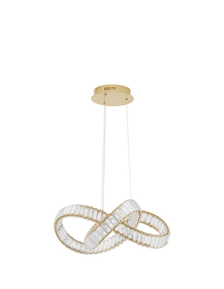 Pendant lamps - Luces Exclusivas SINALOA Pendant Modern gold and gold shades 1xLED max 50W 3500K LE42922 - product kolory-swiatla.pl 1