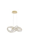 Luces Exclusivas SINALOA Pendant Modern gold and gold shades 1xLED max 50W 3500K LE42922