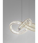 Pendant lamps - Luces Exclusivas SINALOA Pendant Modern gold and gold shades 1xLED max 50W 3500K LE42922 - product 2