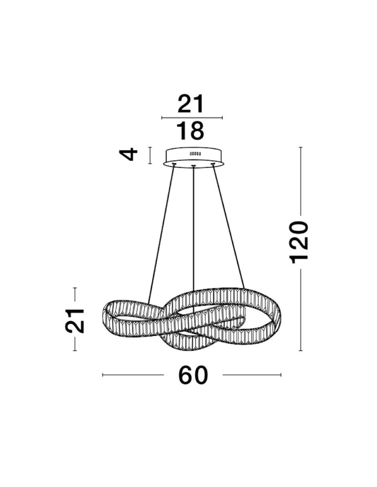 Pendant lamps - Luces Exclusivas SINALOA Pendant Modern gold and gold shades 1xLED max 50W 3500K LE42922 - product kolory-swiatla.pl 3