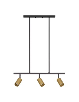 Luces Exclusivas CAYES Wisząca Nowoczesna czarny 3xGU10 max 10W LE42926