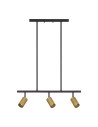 Luces Exclusivas CAYES Wisząca Nowoczesna czarny 3xGU10 max 10W LE42926