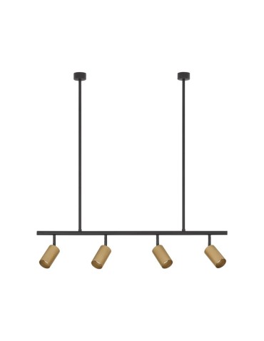 Luces Exclusivas CAYES Pendant Modern black 4xGU10 max 10W LE42927